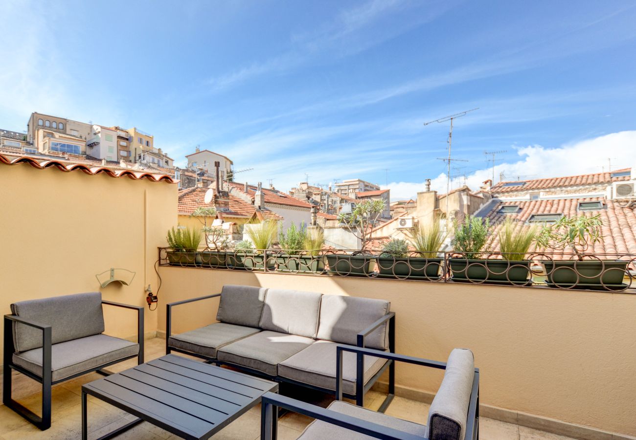 Appartement à Cannes - 9A - PENTHOUSE MEYNADIER