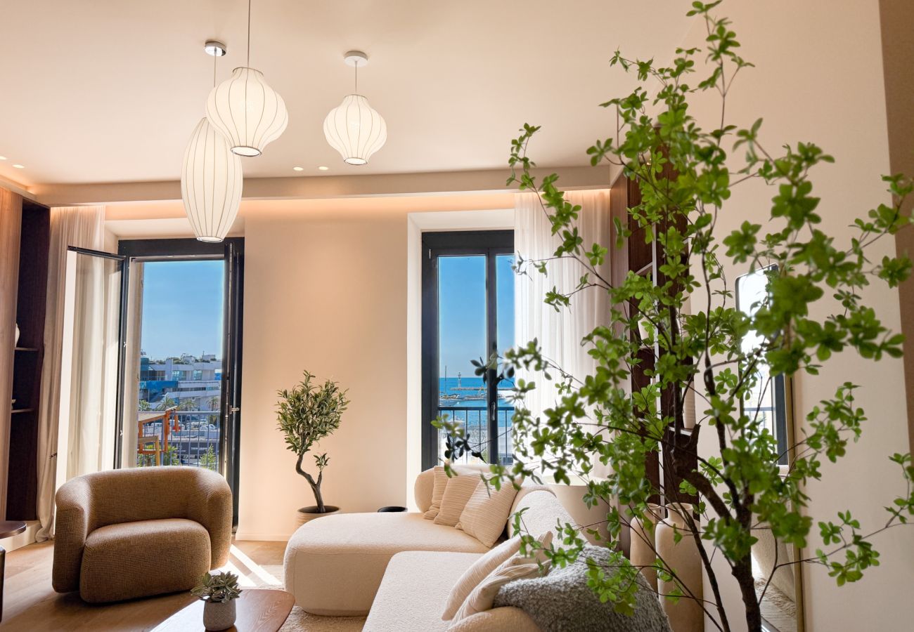 Appartement à Cannes - Félix Faure - Sea & Palais des Festivals View