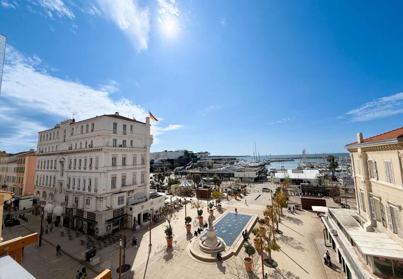 Appartement à Cannes - Félix Faure - Sea & Palais des Festivals View