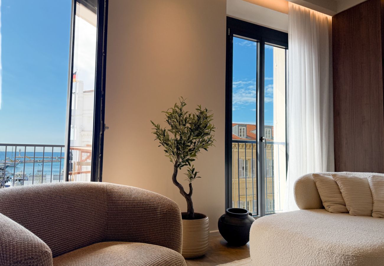 Appartement à Cannes - Félix Faure - Sea & Palais des Festivals View