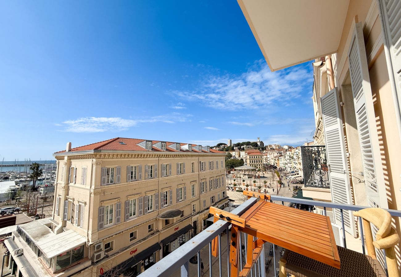 Appartement à Cannes - Félix Faure - Sea & Palais des Festivals View